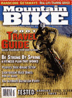 Smaller Builder – Strong Racing Frames MTBin Cover Mar 2001Location: Bozeman, Montana | Owner: Carl Strong EMPLOYEES: Carl Strong, owner and welder; Dave Kirk, Ti guy; Tony Smith, machinist; Isaac the Shopboy FRAMES: Rigid and full-suspension mountain, road, time trial, cyclocross, touring, singlespeed and custom MATERIALS: Steel, aluminum and titanium OTHER PRODUCTS: Forks and Ti […]