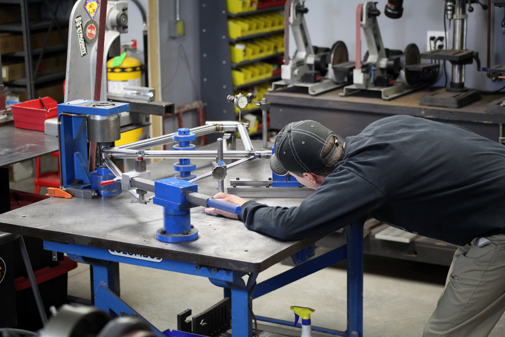 No one is pickier about a frames alignment than me. I want them straight, straighter than any rider would ever notice, straighter than they really need to be. It’s simply pride in craftsmanship.