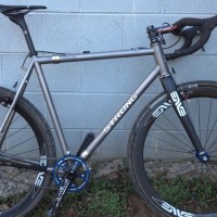 Here is a picture of the CX bike in single speed trim. I raced it in a small CX race in Kingsport, TN in early January. Bike did great although knobbier tires might have helped me stay upright. Tire/wheel combo is fast!!- too fast in greasy mud.  I raced it again this past weekend at […]