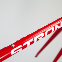 Classic Custom Blend steel road frame with Enve fork painted to match.