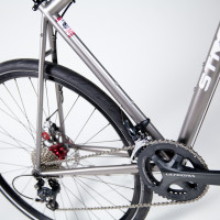 Custom Blend titanium gravel bike.