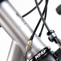Custom Blend titanium road bike