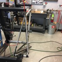 Reynolds 953 Stainless S&S Frame with Stainless Fork