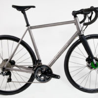 Titanium Disc Road with Di2 and Flat Mount Brakes