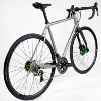 Titanium Disc Road with Di2 and Flat Mount Brakes