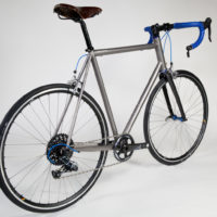 Titanium Road, Long Reach Caliper Brakes for Large Tires