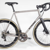 Custom Blend Titanium Road with Campy Record EPS and H11 Disc Brakes