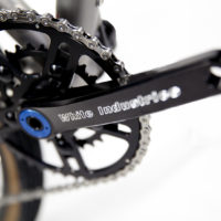 Titanium All-Road Gravel Bike. A mix of White Industries and Shimano with a Rodeo Labs Spork.