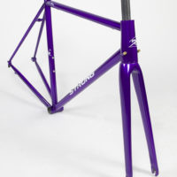 Custom Blend steel road frame. Tapered IS headtube, Columbus Life tubeset.