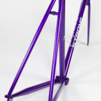 Custom Blend steel road frame. Tapered IS headtube, Columbus Life tubeset.